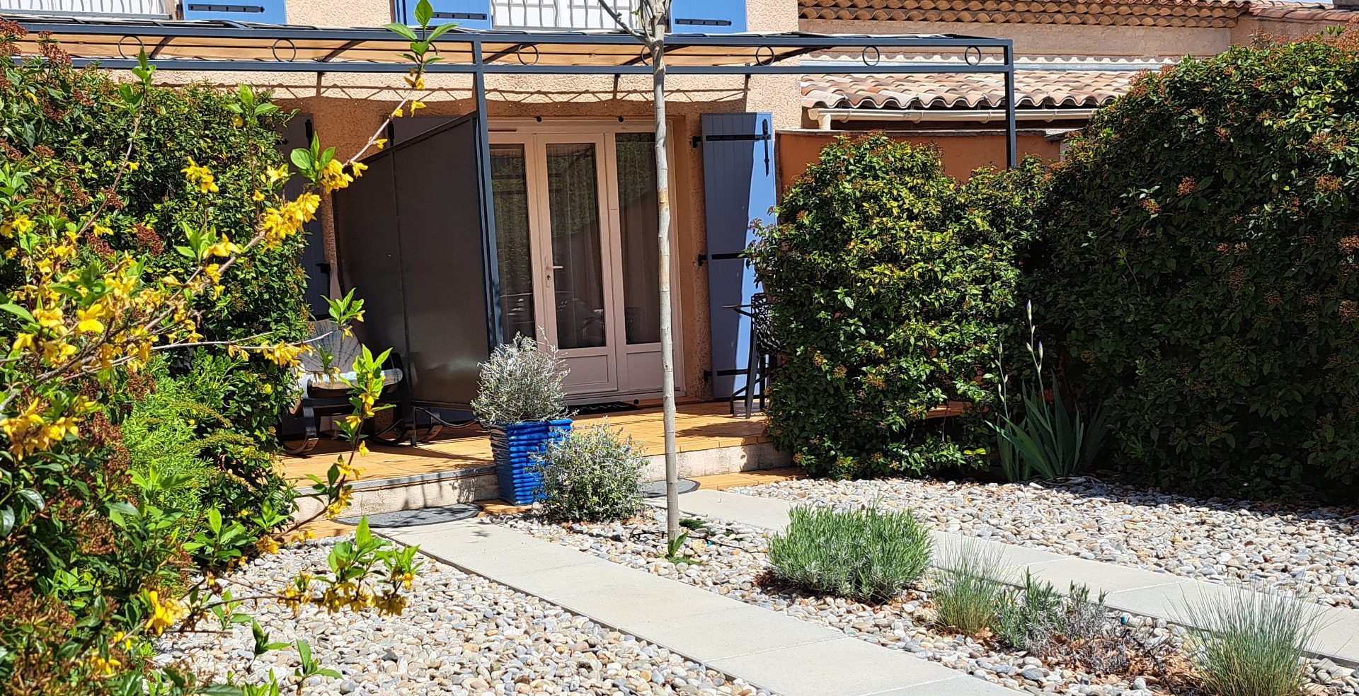 Vue Rez de Chaussée -Coté Soleillou — Gîte Le Soleillou